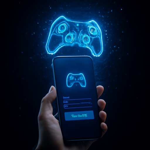 7c77 app login screen on smartphone