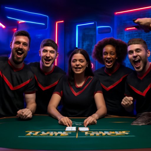 7c77 baccarat table with dealer
